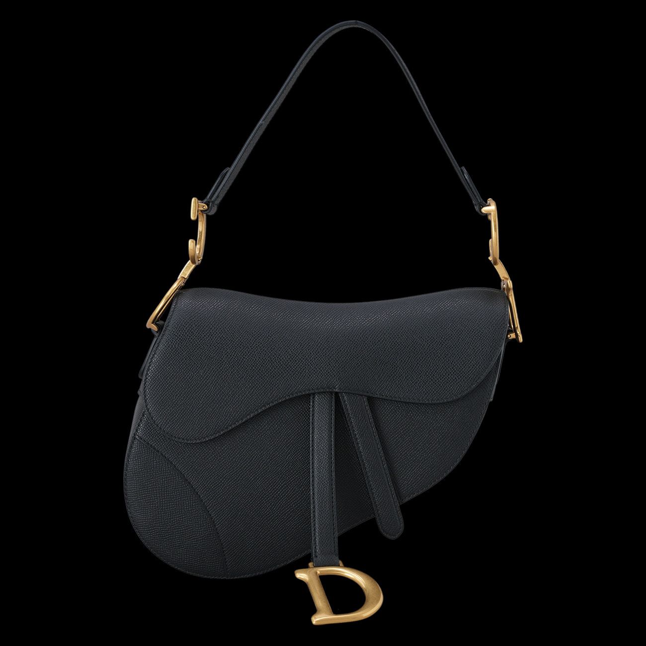 CHRISTIAN DIOR(USED)크리스찬디올 새들백 미듐
